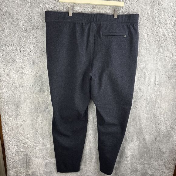 Mens Express Knit Joggers Gray Drawstring Tapered Leg Size XL NWT - Picture 6 of 6